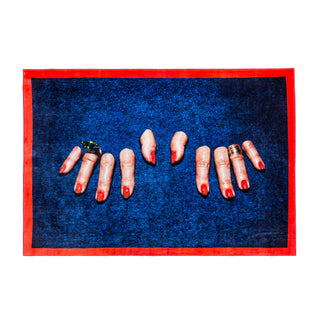 Rectangular Rug Fingers SELETTI