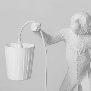 Monkey Lampshade White DEKOR