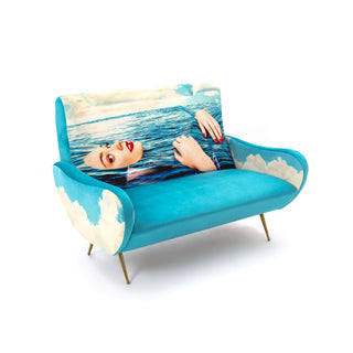 Sofa Two Seater Sea Girl SELETTI