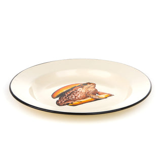 Enamel Plate Toad DEKOR