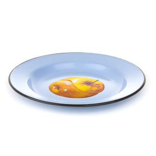 Enamel Plate Apple DEKOR