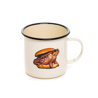 Enamel Mug Toad SELETTI