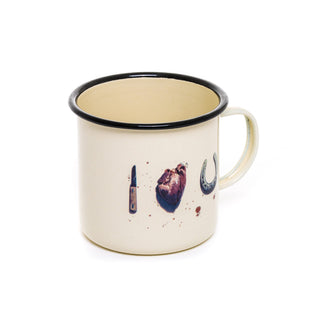 Enamel Mug I love u DEKOR