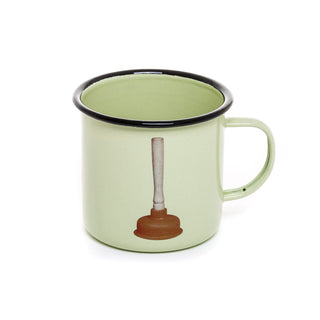 Enamel Mug Plunger DEKOR