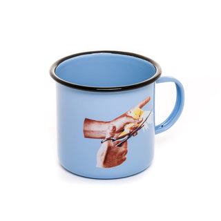 Enamel Mug Bird DEKOR