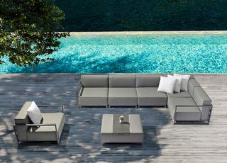 Sensation Indoor/Outdoor Modular Right Armchair Whiteline