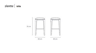 VITA Bar chair by Zientte - DEKOR