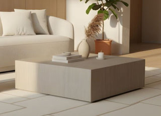 Cube Square Coffee Table Whiteline