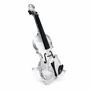 CLEAR AND BLACK ACRYLIC VIOLIN AcrylicArt Designers
