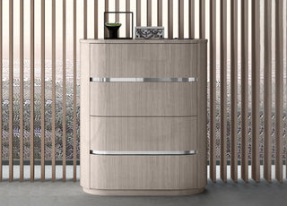 Waves Chest of Drawers Whiteline