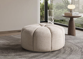 Lune Ottoman Whiteline