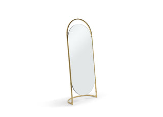Celina Floor Mirror Whiteline