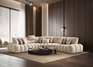 Lune Sectional Whiteline