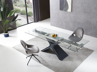 West Extendable Dining Table Whiteline