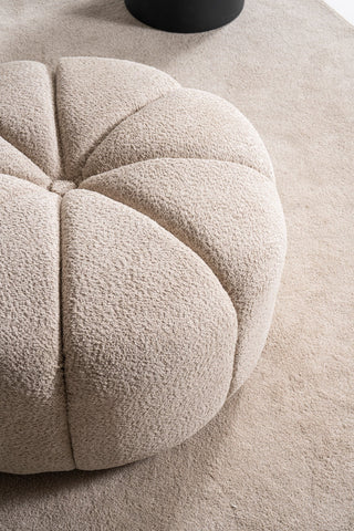 Lune Ottoman Whiteline