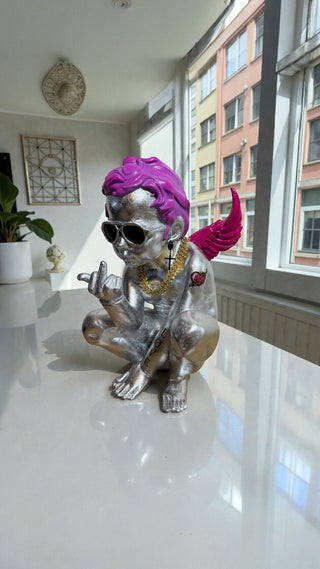 ESCULTURA ANGEL QUERUBINE Anderson Rojas