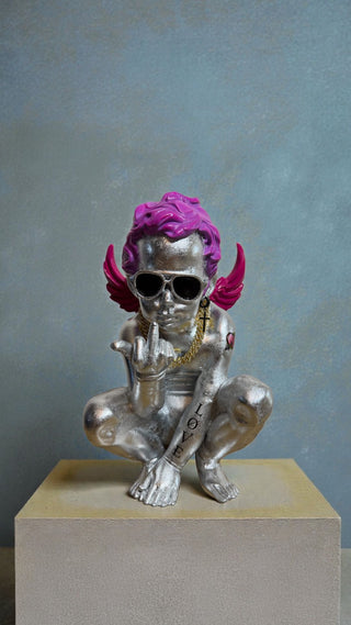 ESCULTURA ANGEL QUERUBINE Anderson Rojas