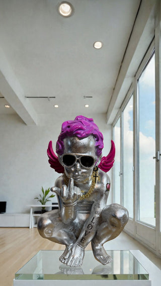 ESCULTURA ANGEL QUERUBINE Anderson Rojas