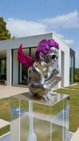 ESCULTURA ANGEL QUERUBINE Anderson Rojas