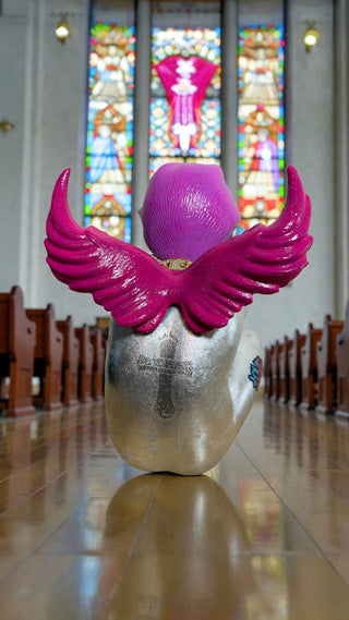 ESCULTURA ANGEL QUERUBINE Anderson Rojas