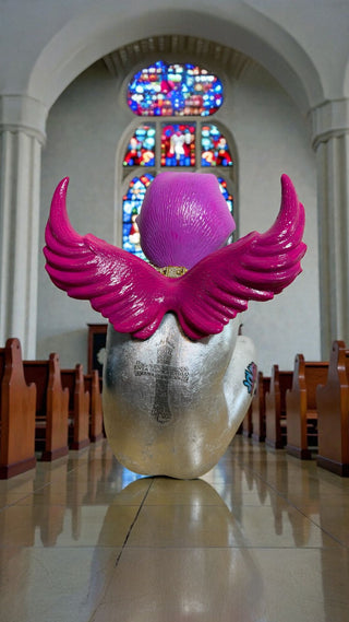 ESCULTURA ANGEL QUERUBINE Anderson Rojas