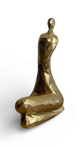SEATED WOMAN SCULPTURE – POLY EFFECT Anderson Rojas