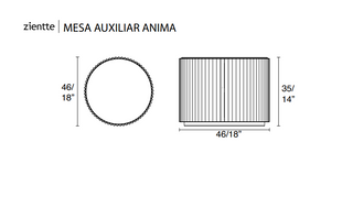 ANIMA Side Table by Zientte - DEKOR