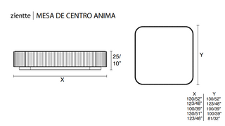 ANIMA Coffee table by Zientte - DEKOR