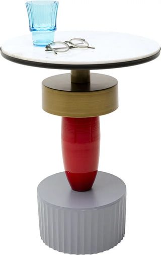 Side Table Memphis Stone Ø40cm - DEKOR