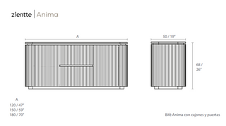 ANIMA Sideboard by Zientte - DEKOR