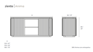 ANIMA Sideboard by Zientte - DEKOR
