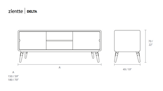 DELTA Sideboard by Zientte - DEKOR