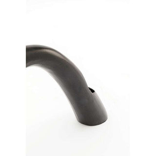 Candle Holder Bow Duo Black 13cm - DEKOR