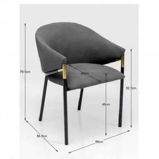 Chair with Armrest Boulevard - DEKOR