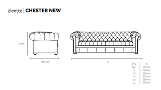 CHESTER NEW Sofa by Zientte - DEKOR