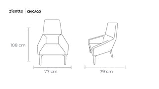 CHICAGO Chair by Zientte - DEKOR