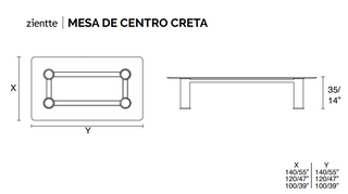 CRETA Coffee table by Zientte - DEKOR