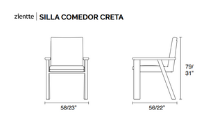 CRETA Dining Chair by Zientte - DEKOR