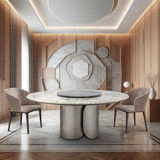 GEMINI Round Dining Table by Mubb - DEKOR