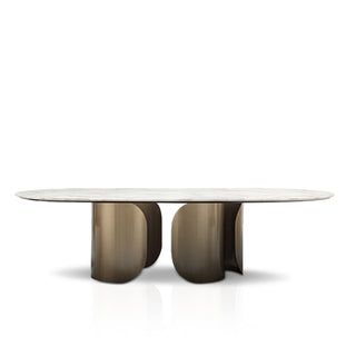 GEMINI Rectangular Dining Table by Mubb