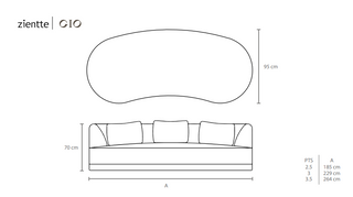 GIO Sofa by Zientte - DEKOR