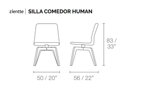 HUMAN Dining Chair by Zientte - DEKOR