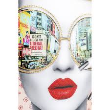 Framed Picture Times Square View 80x80cm KARE MIAMI