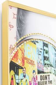 Framed Picture Times Square View 80x80cm KARE MIAMI