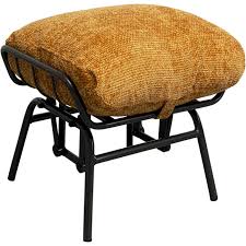 Armchair + Stool Vienna Swing Yellow KARE MIAMI