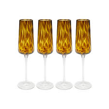 Champagne Glass Caramel KARE MIAMI