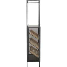 Wine Shelf Porto Bar Black 60x170cm KARE MIAMI