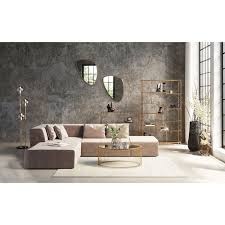 Corner Sofa Infinity Velvet Taupe Left KARE MIAMI