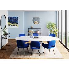 Extension Table Benvenuto White Matt 200(50)x110cm KARE MIAMI