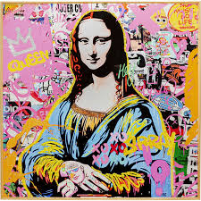 Framed Picture La Viva Woman 100x100cm KARE MIAMI